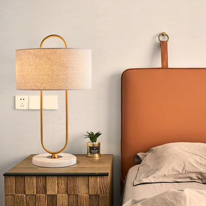 Loop Linen Table Lamp