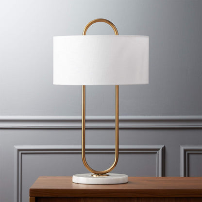 Loop Linen Table Lamp