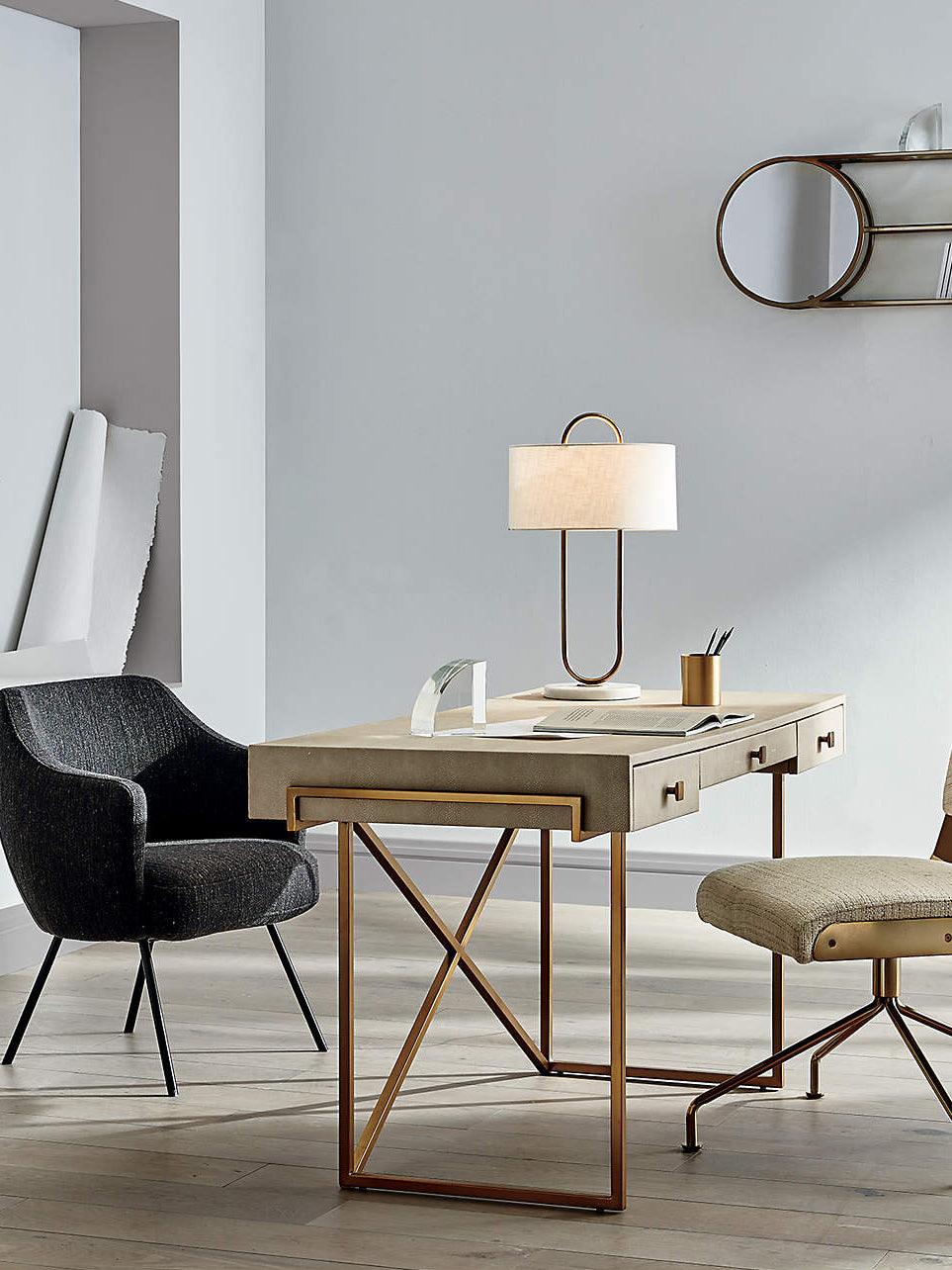 Loop Linen Table Lamp