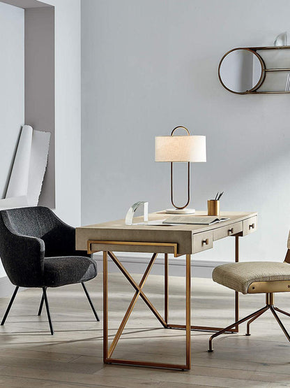 Loop Linen Table Lamp
