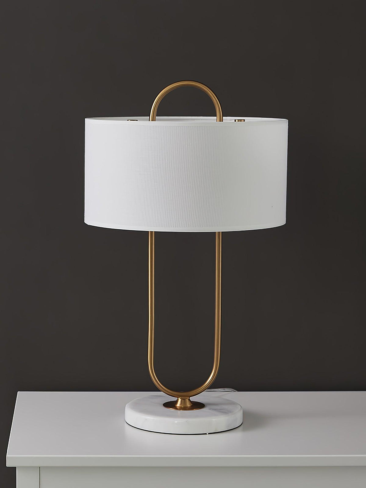 Loop Linen Table Lamp