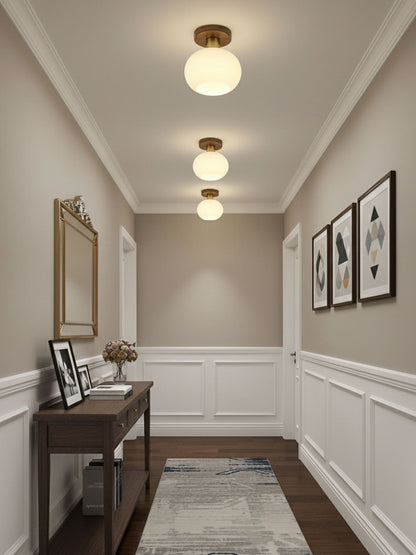 Still Globe Ceiling Light