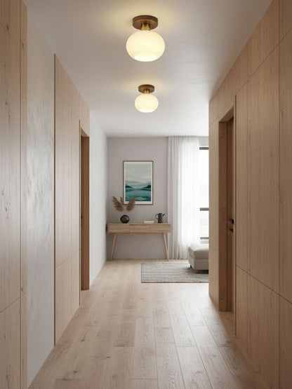 Still Globe Ceiling Light