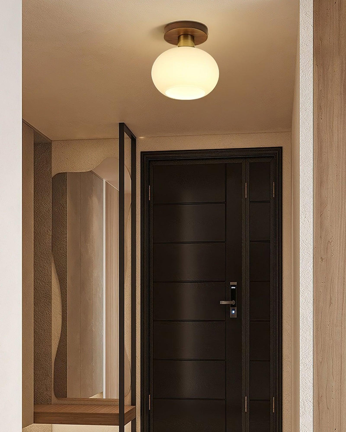 Still Globe Ceiling Light