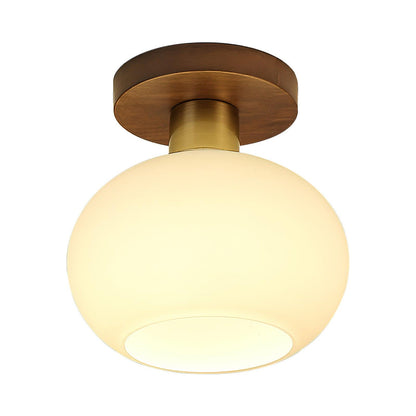 Still Globe Ceiling Light
