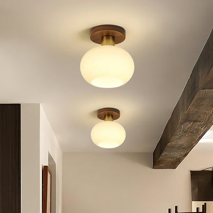 Still Globe Ceiling Light