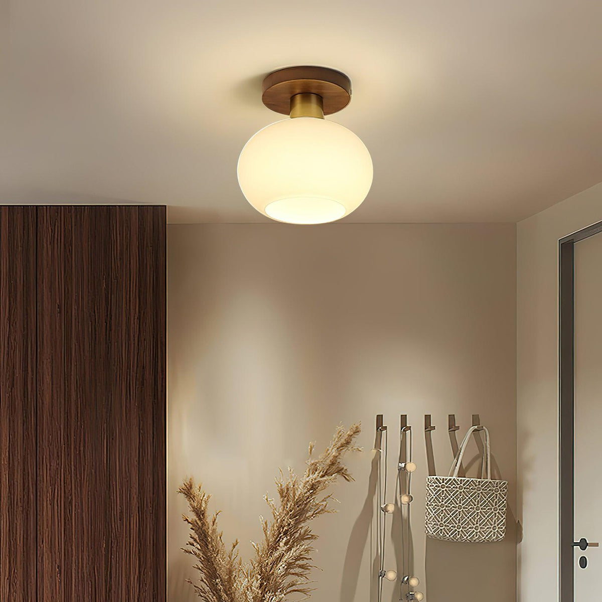 Still Globe Ceiling Light