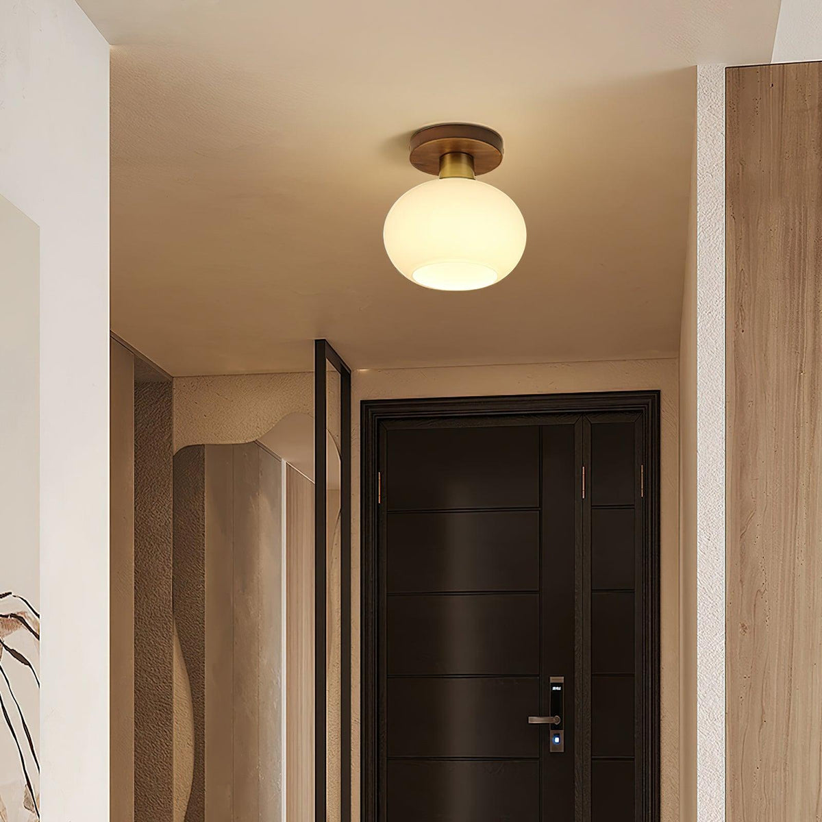 Still Globe Ceiling Light