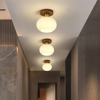 Still Globe Ceiling Light