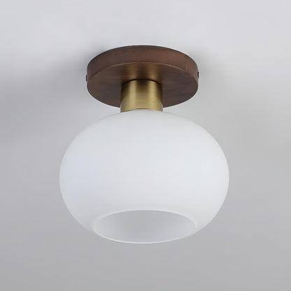 Still Globe Ceiling Light