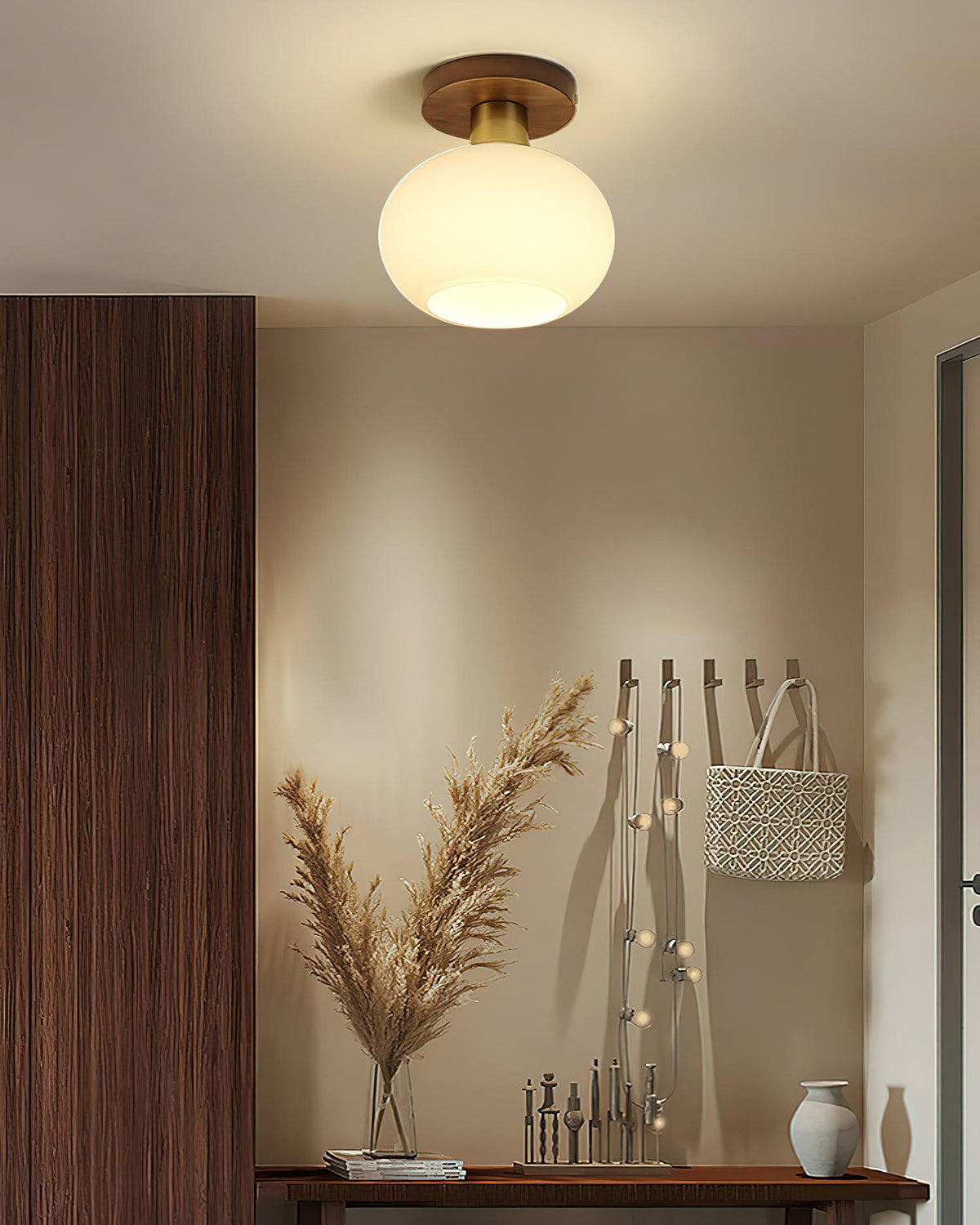 Still Globe Ceiling Light