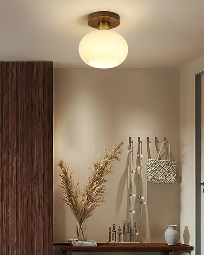 Still Globe Ceiling Light
