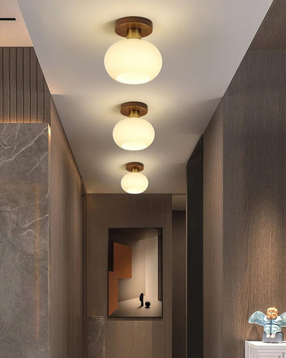 Still Globe Ceiling Light