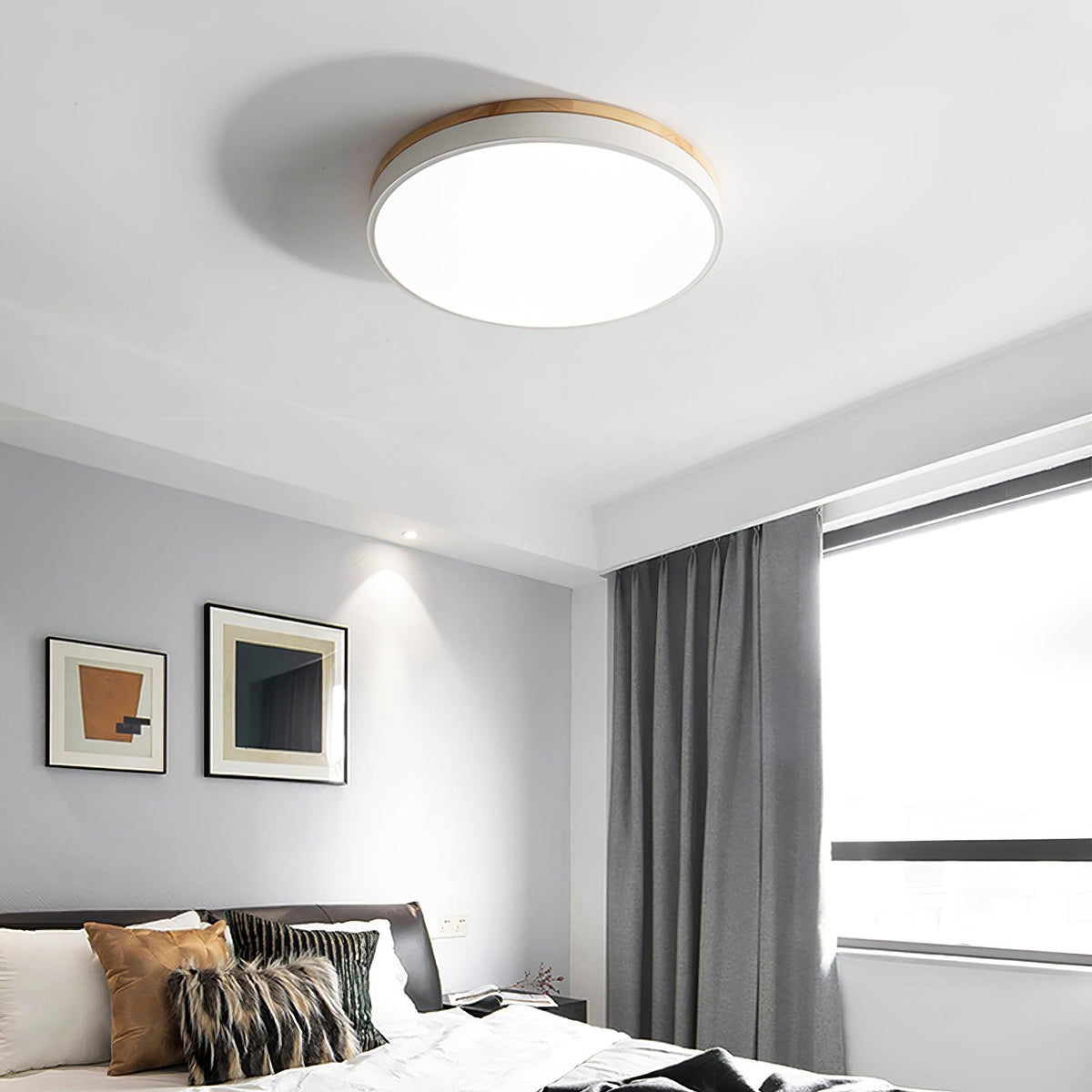 Ledge Round Ceiling Light