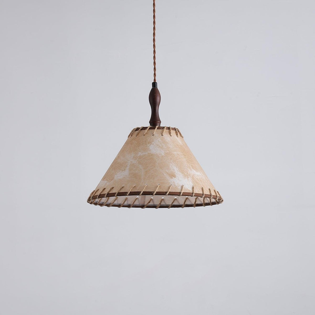 Woven Bell Pendant Light