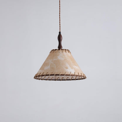 Woven Bell Pendant Light