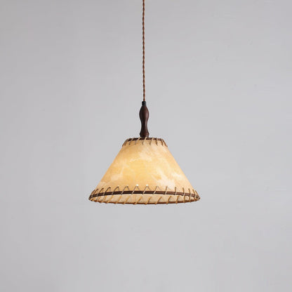 Woven Bell Pendant Light