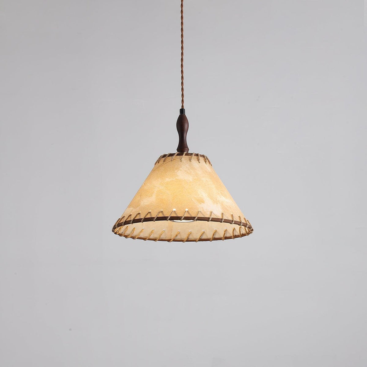 Woven Bell Pendant Light