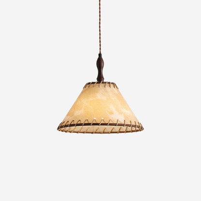 Woven Bell Pendant Light