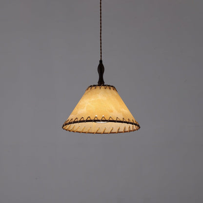 Woven Bell Pendant Light