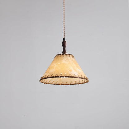 Woven Bell Pendant Light