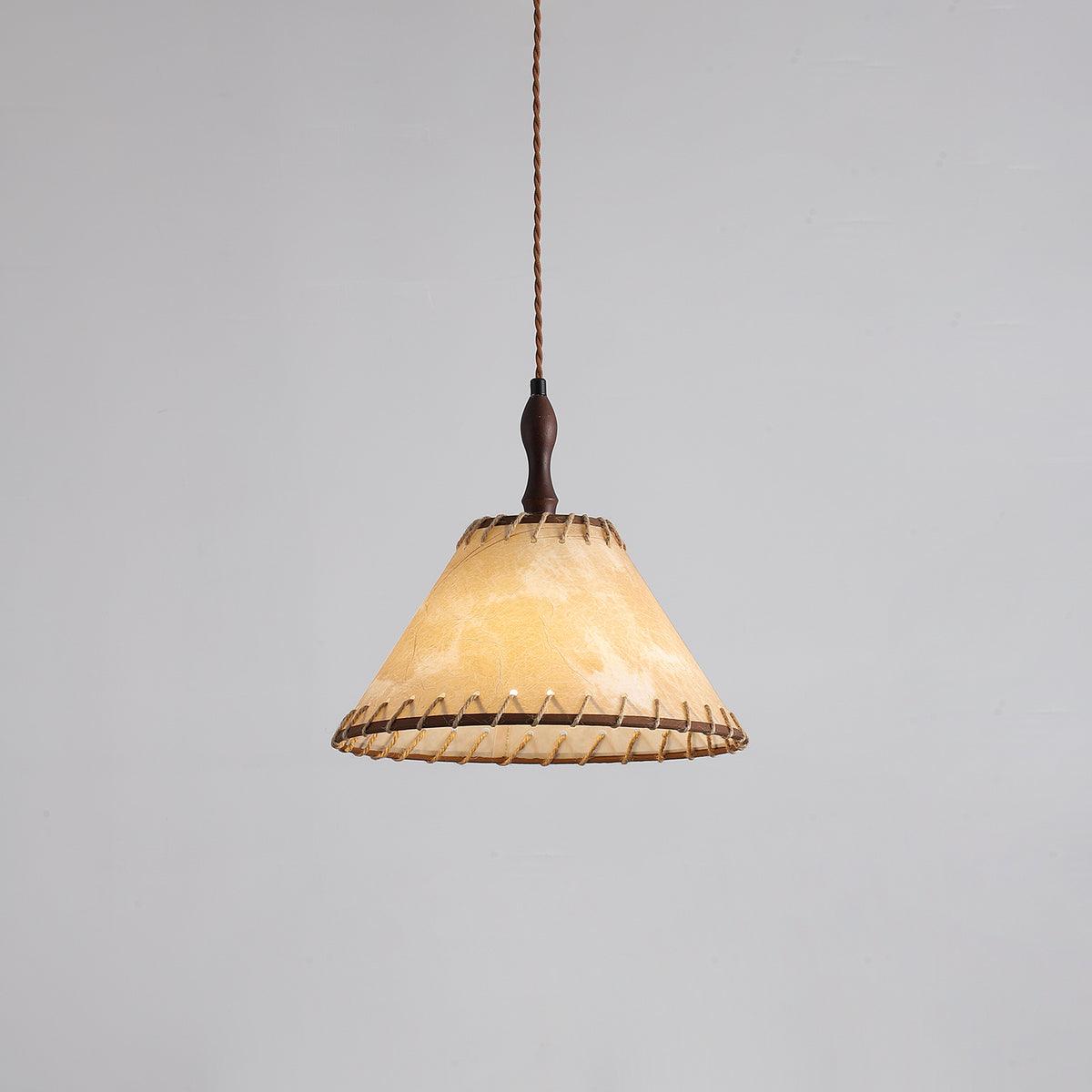 Woven Bell Pendant Light