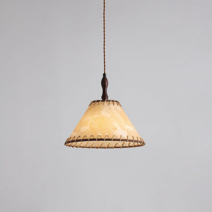 Woven Bell Pendant Light
