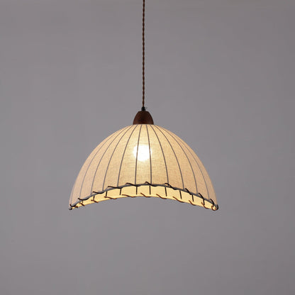 Woven Bell Pendant Light