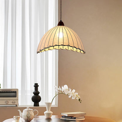 Woven Bell Pendant Light
