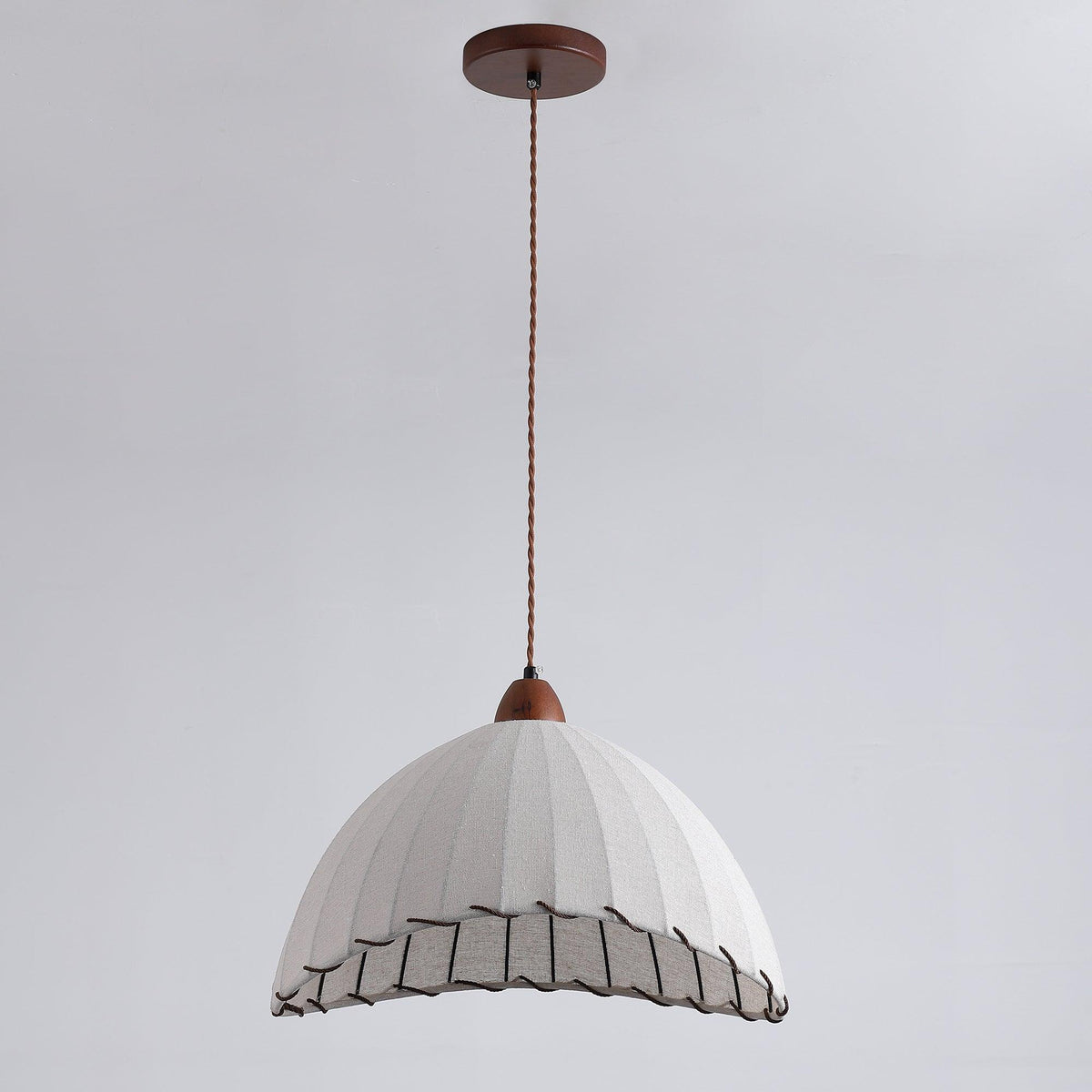 Woven Bell Pendant Light