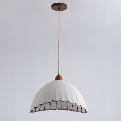 Woven Bell Pendant Light