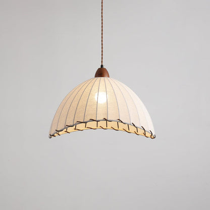Woven Bell Pendant Light