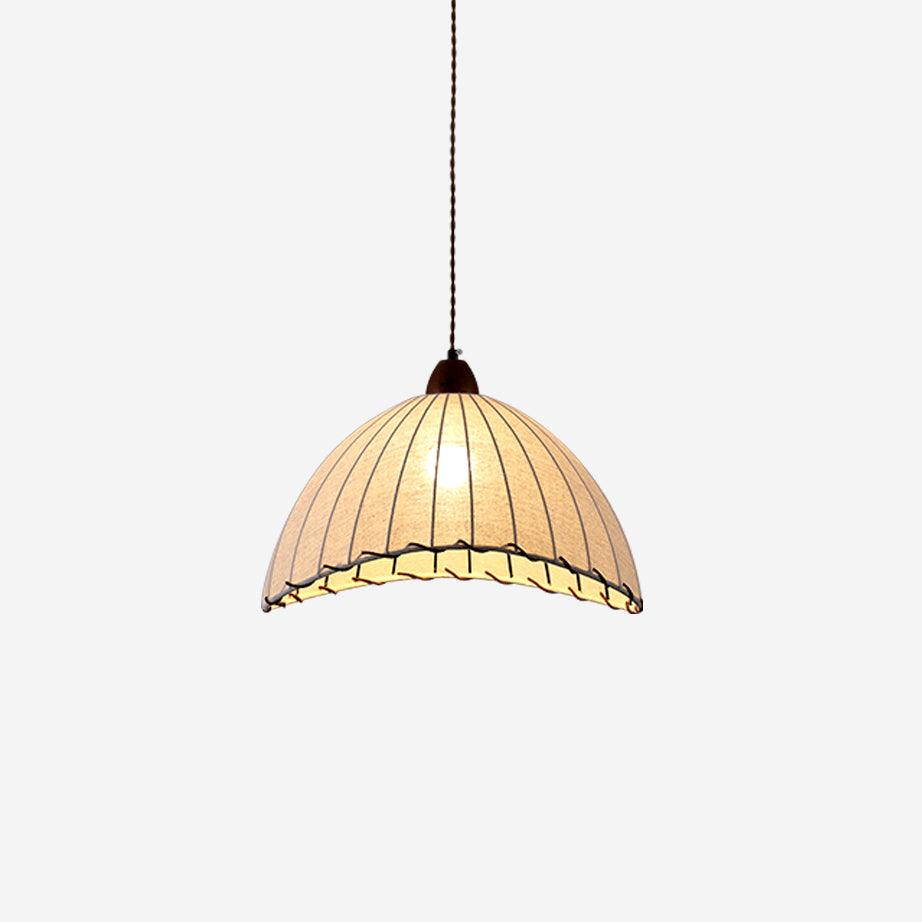 Woven Bell Pendant Light