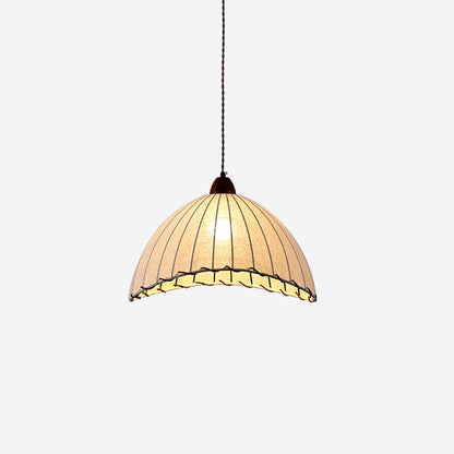 Woven Bell Pendant Light