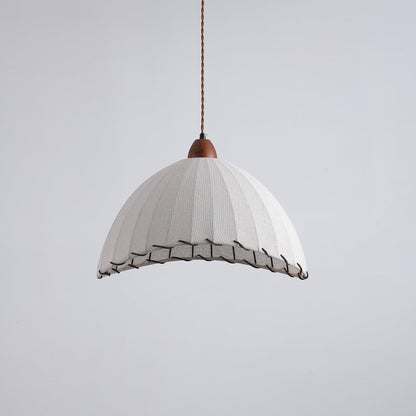 Woven Bell Pendant Light
