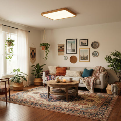 Ledge Timber Ceiling Light