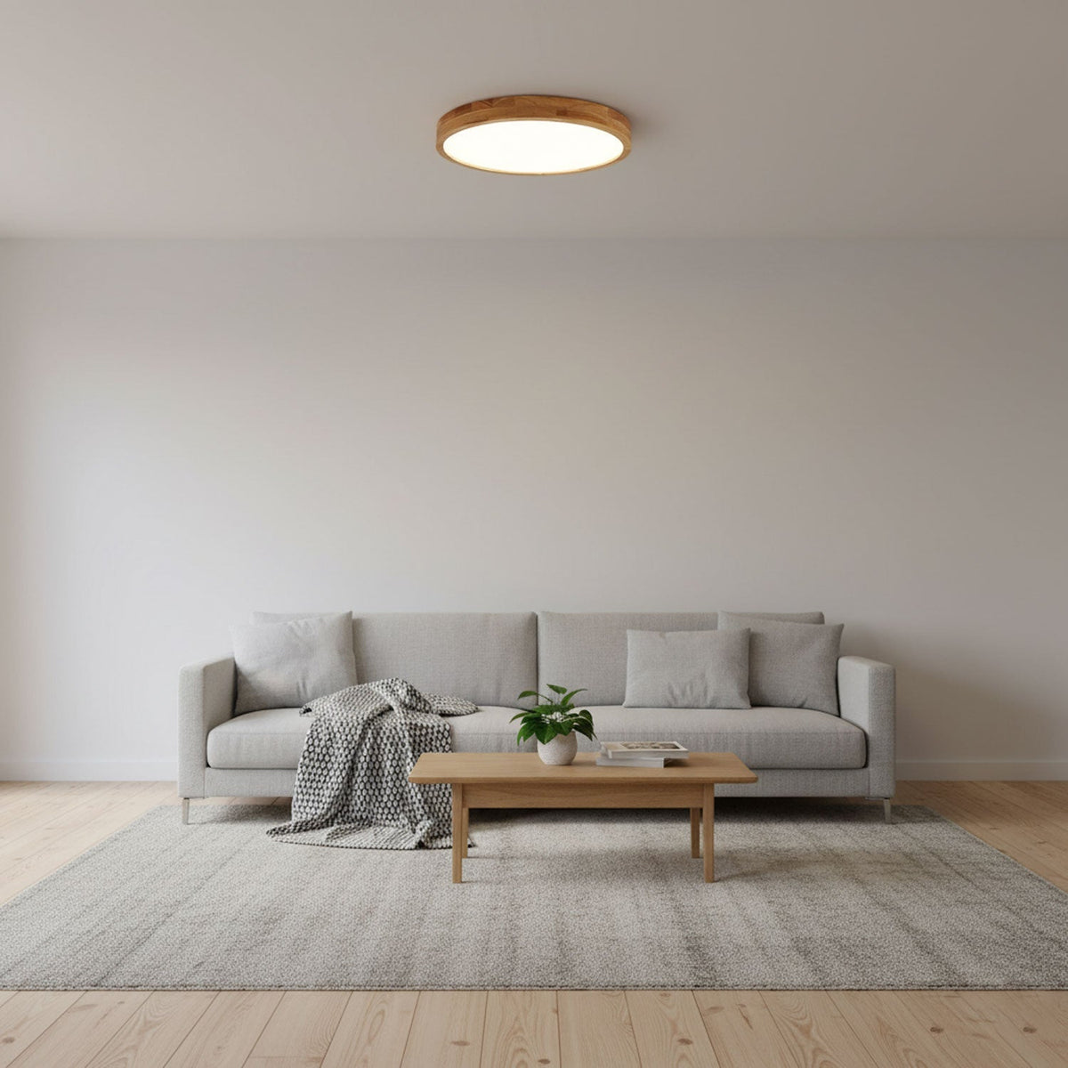 Ledge Timber Ceiling Light