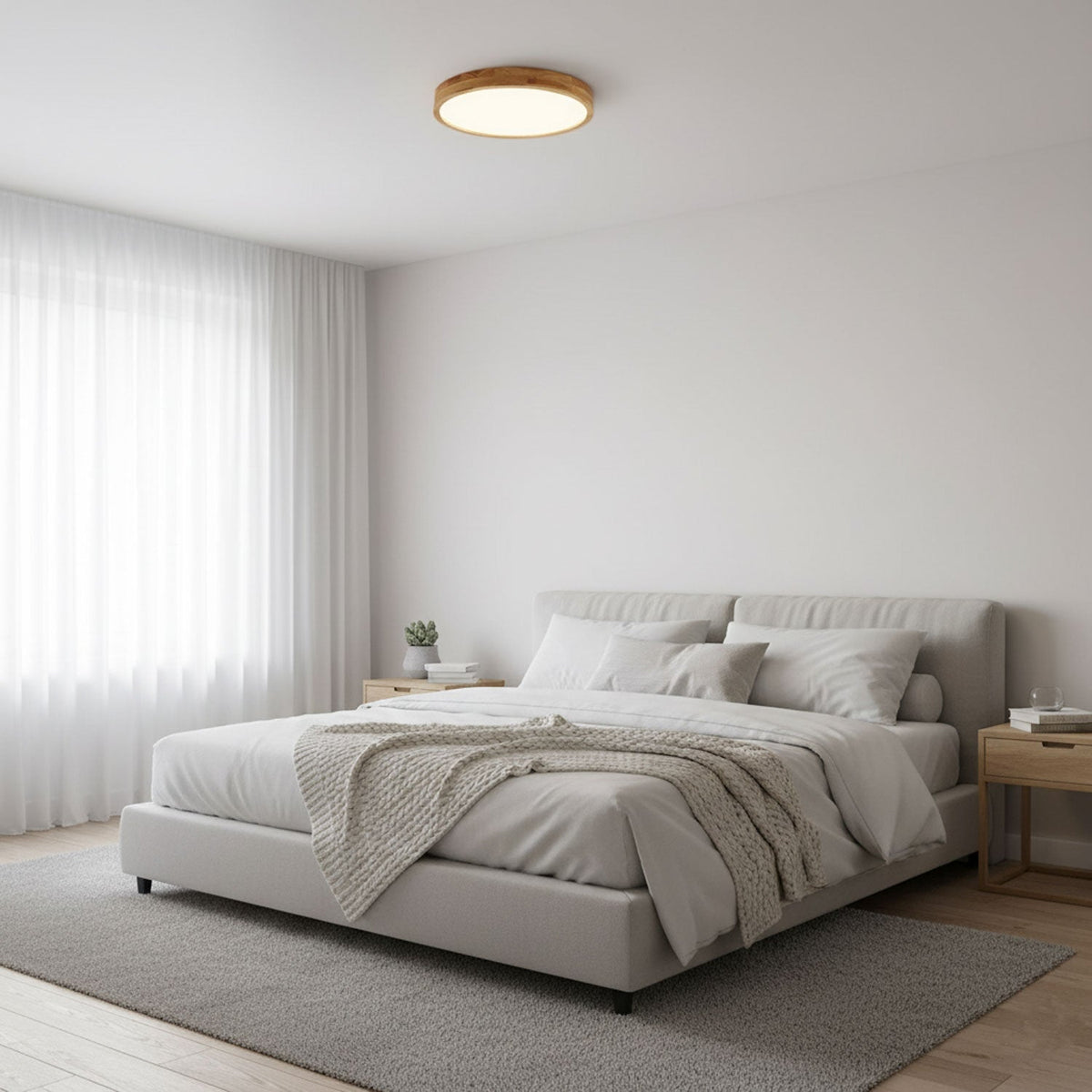 Ledge Timber Ceiling Light