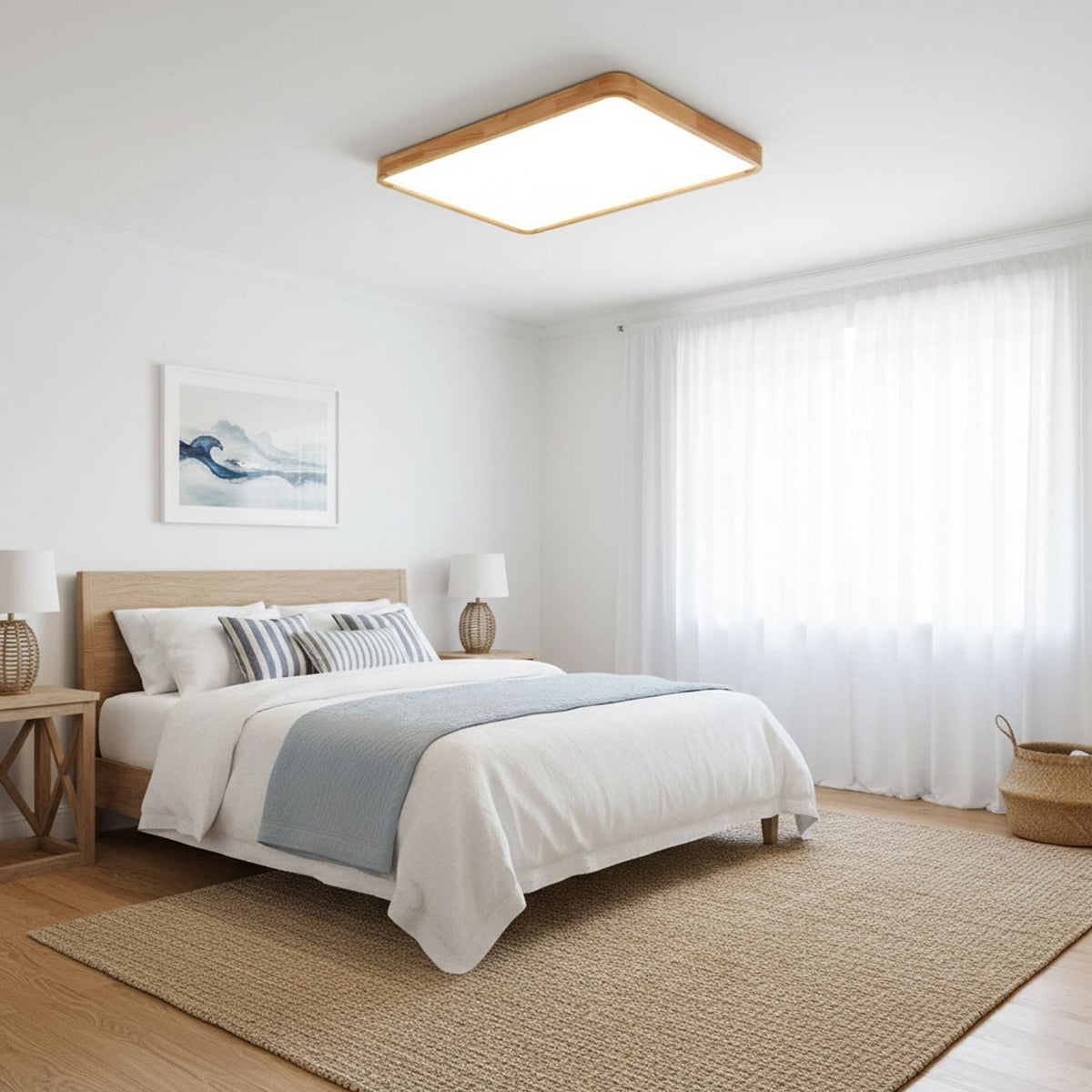 Ledge Timber Ceiling Light