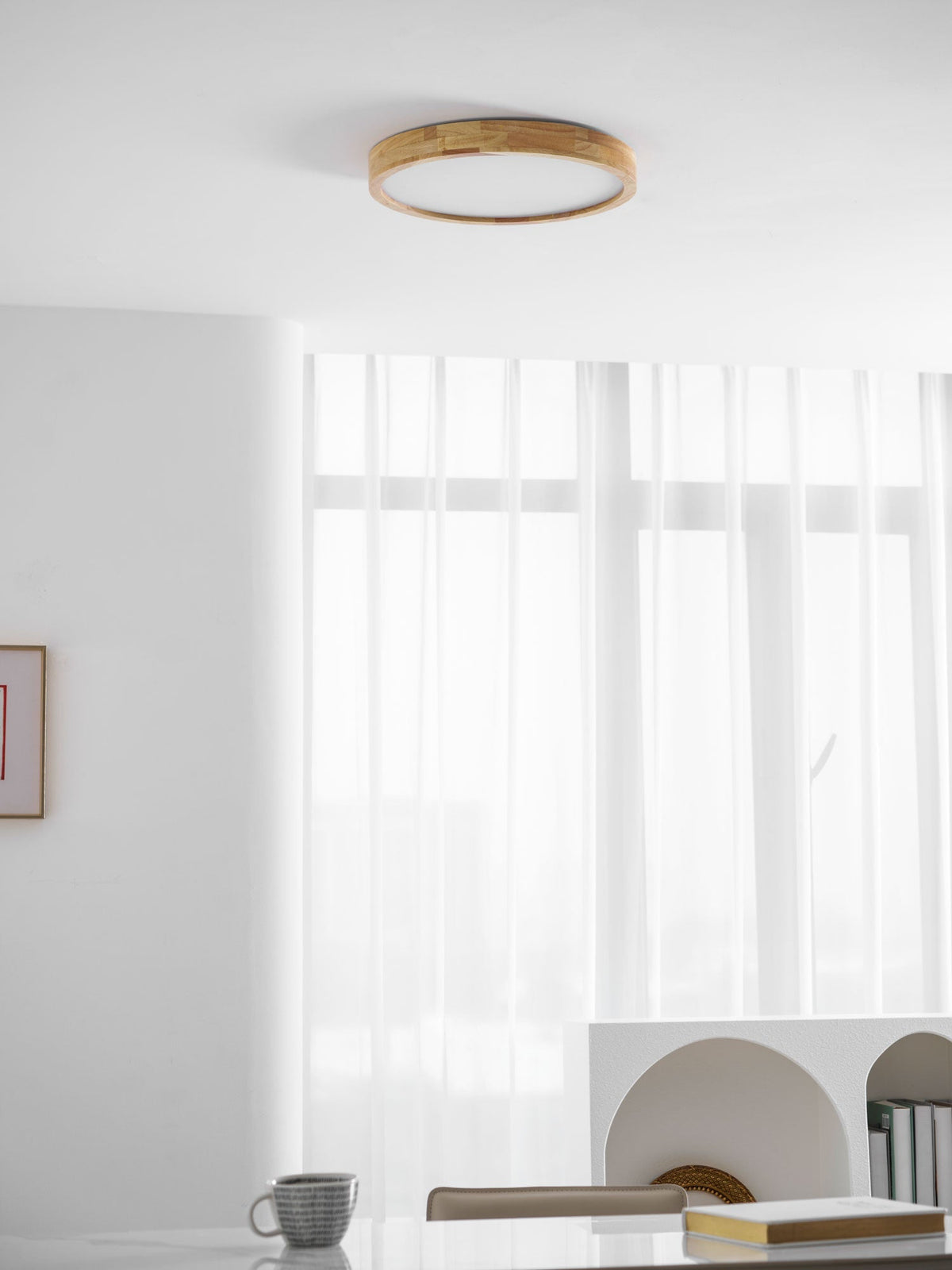 Ledge Timber Ceiling Light