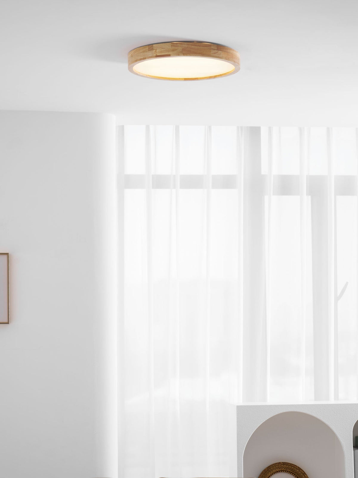 Ledge Timber Ceiling Light