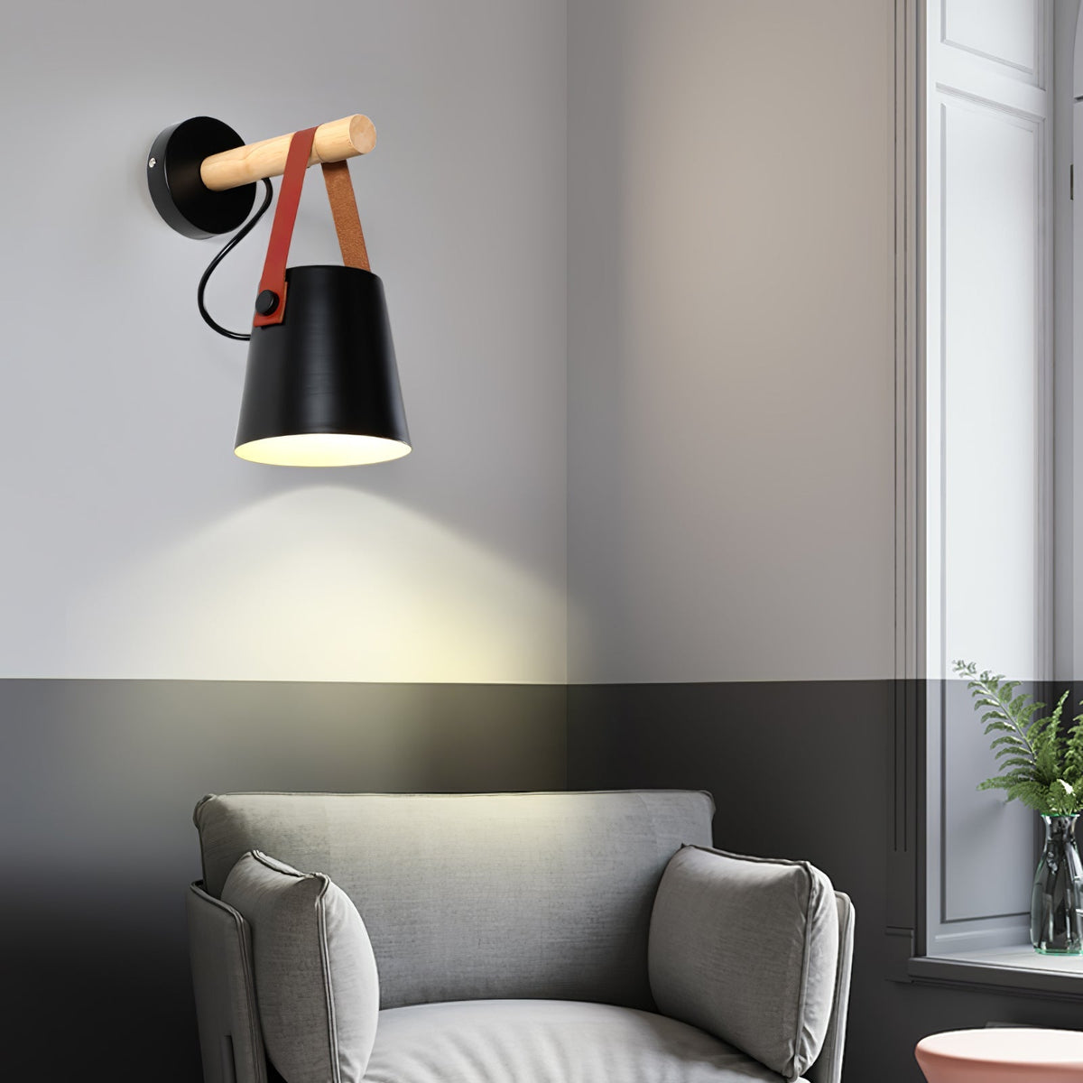 Sling Cone Wall Light