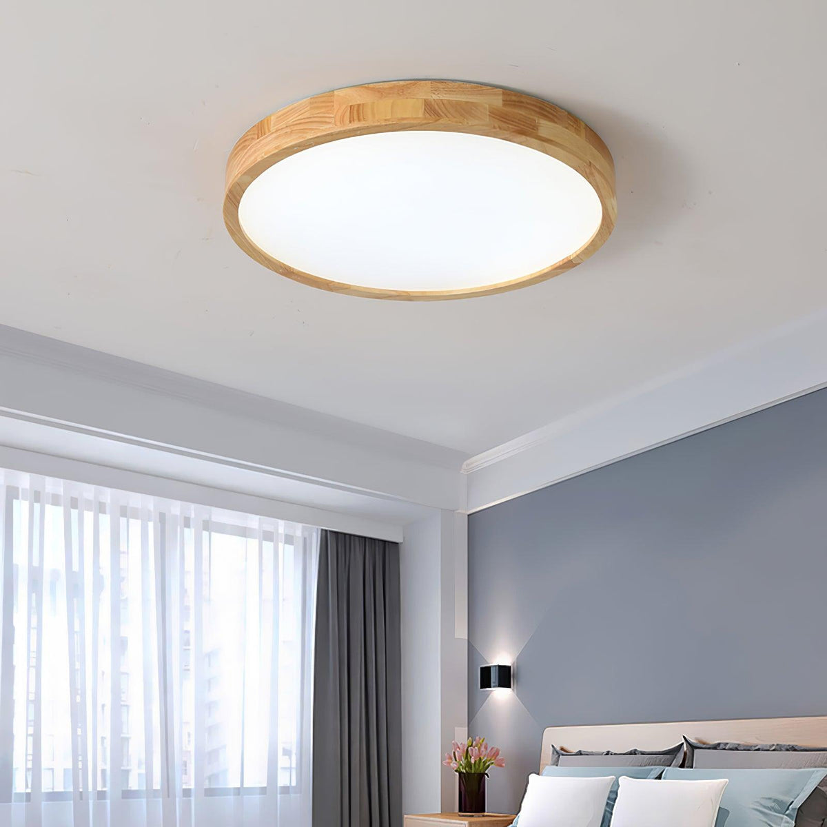 Ledge Timber Ceiling Light