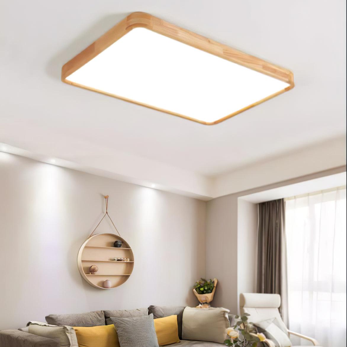 Ledge Timber Ceiling Light