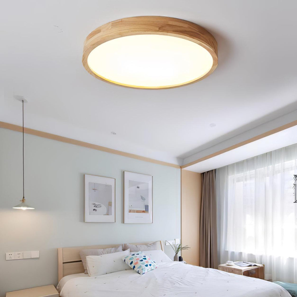 Ledge Timber Ceiling Light