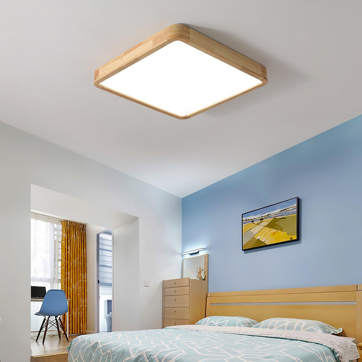 Ledge Timber Ceiling Light