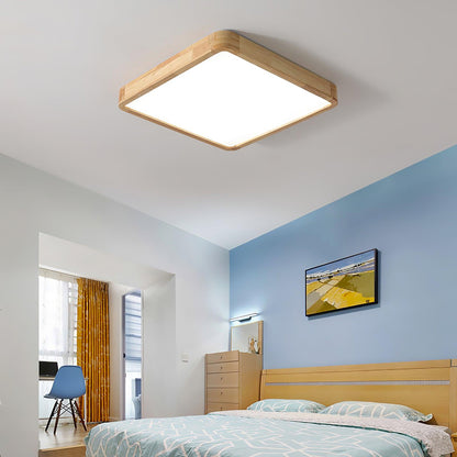 Ledge Timber Ceiling Light