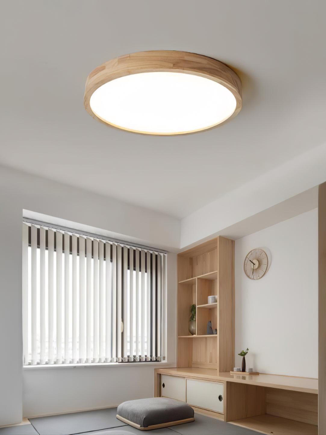Ledge Timber Ceiling Light