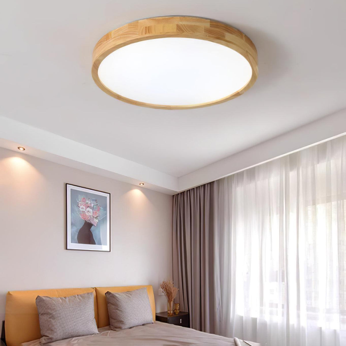 Ledge Timber Ceiling Light