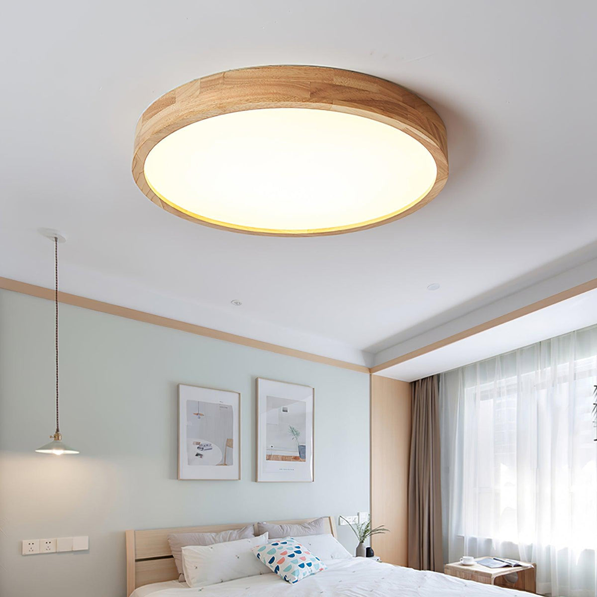 Ledge Timber Ceiling Light